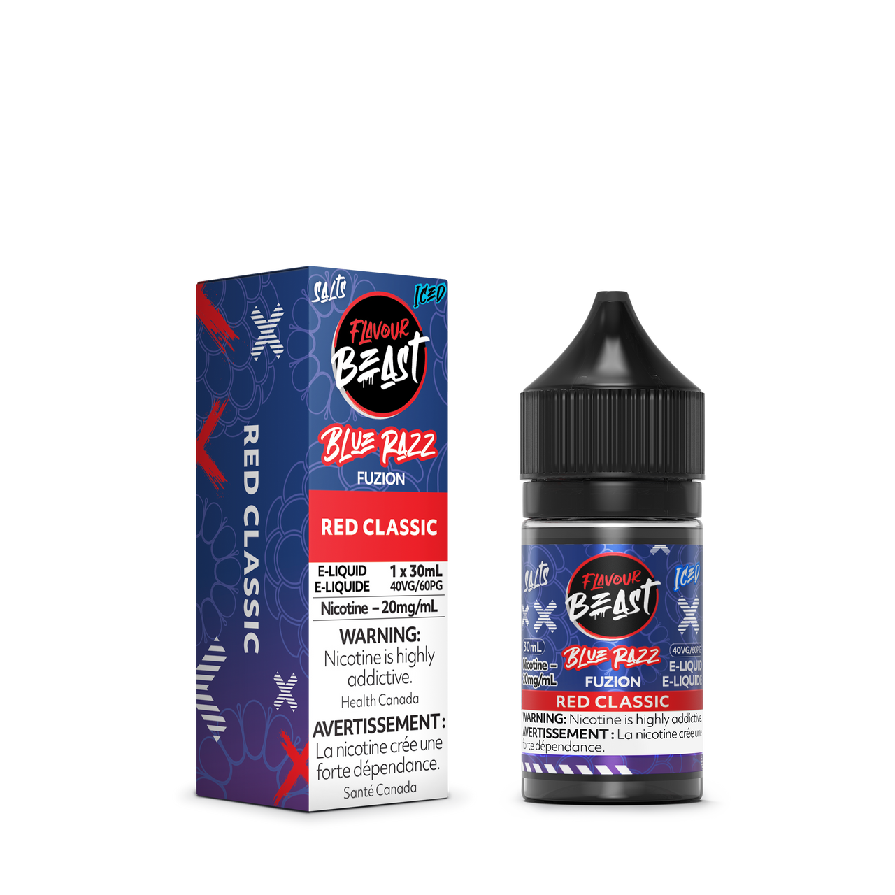 Flavour Beast Fuzion Blue Razz