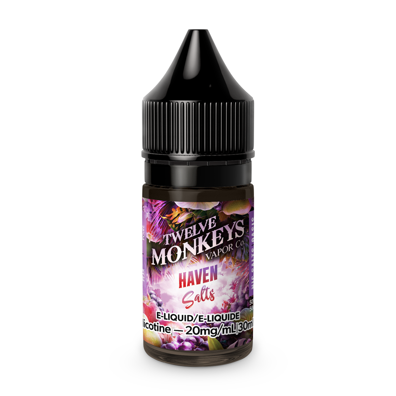 Twelve Monkeys E-Liquid Salt - Haven