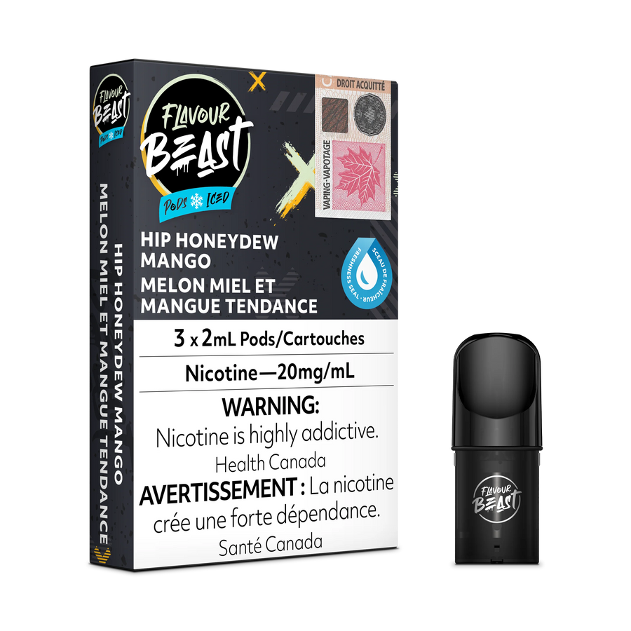 Flavour Beast Pod Pack - Hip Honeydew Mango Iced