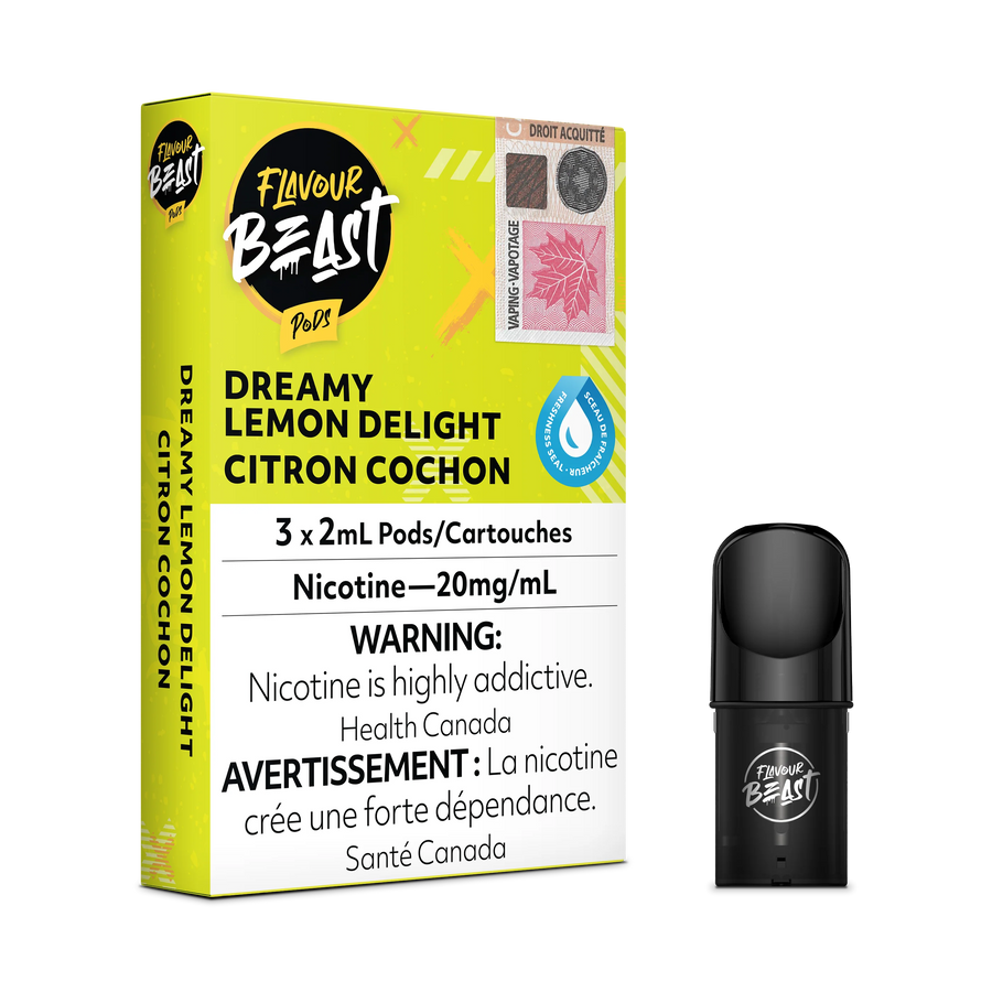 Flavour Beast Pod Pack - Dreamy Lemon Delight