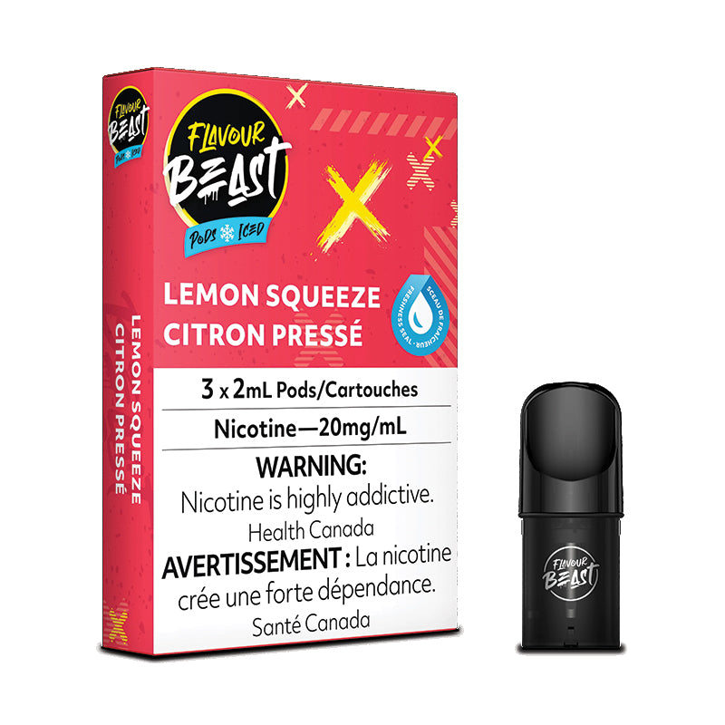 Flavour Beast Pod Pack - Lemon Squeeze Iced