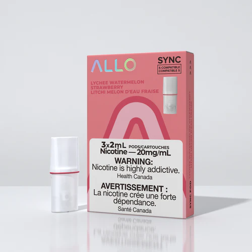 Allo Sync Pod Pack - Lychee Watermelon Strawberry