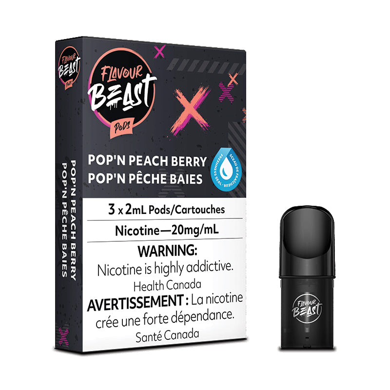 Flavour Beast Pod Pack - Packin' Peach Berry