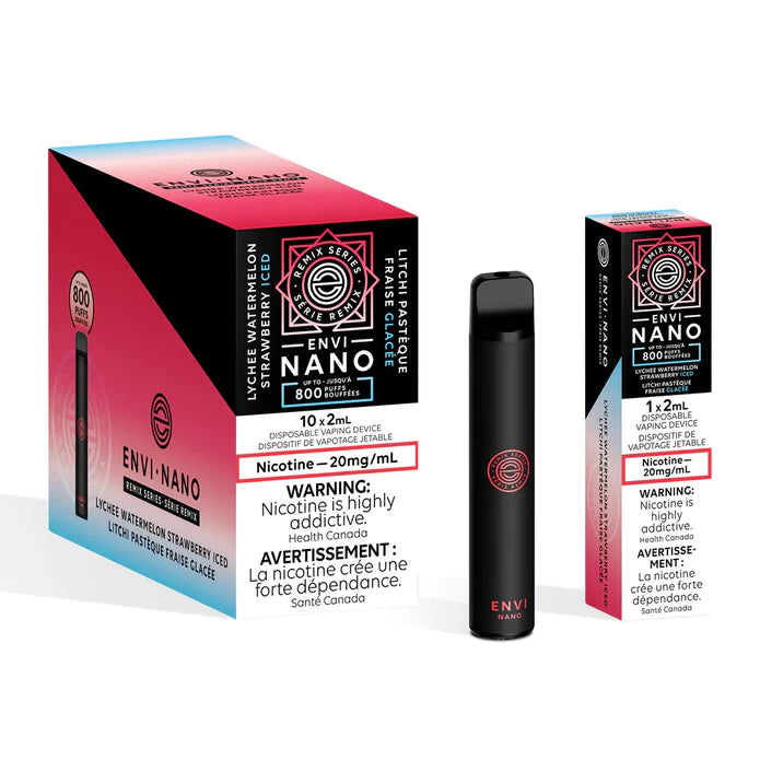 ENVI Nano Disposable - Lychee Watermelon Strawberry Iced (Remix Series)